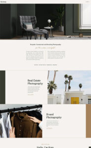 Harmony Showit Website Template
